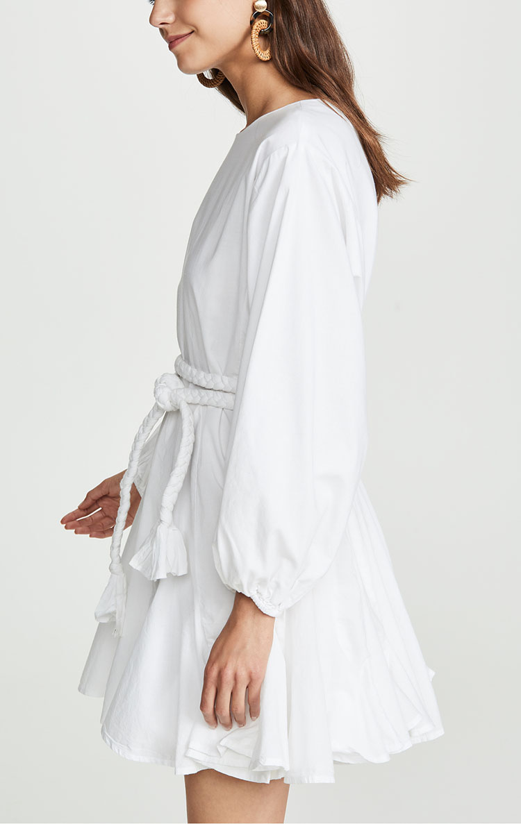 White Cotton Dresses For Women (5)